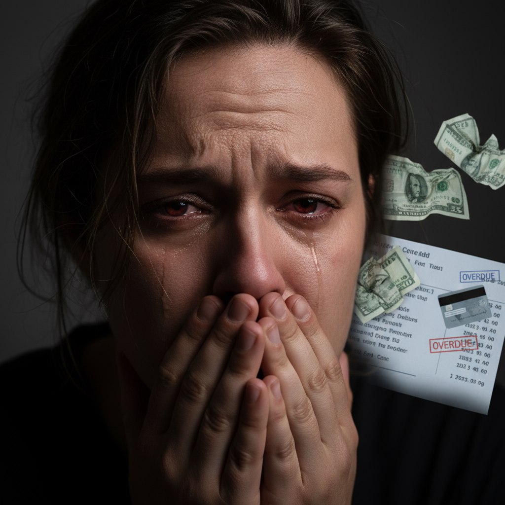 Женщина в долгах